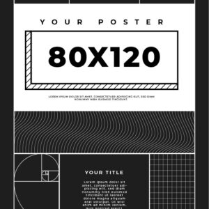ICM 2024 – poster printing 80X120